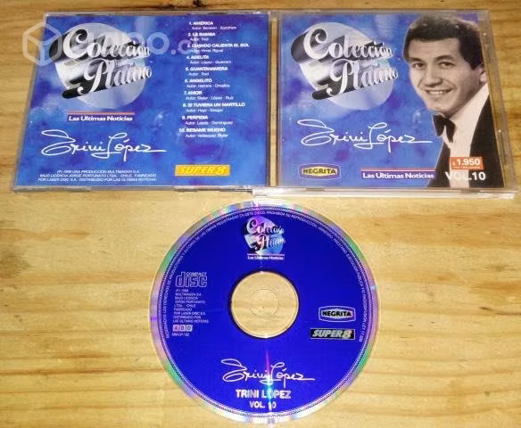 Trini Lopez - Colección Platino "1998" 10 Cancione
