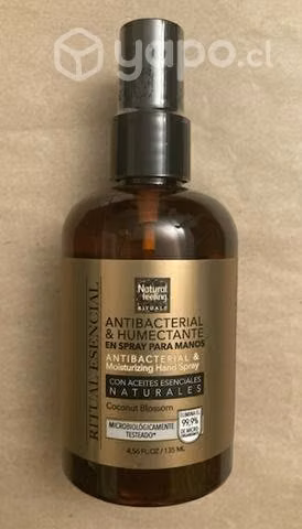 Antibacterial y Humectante en Spray para Manos