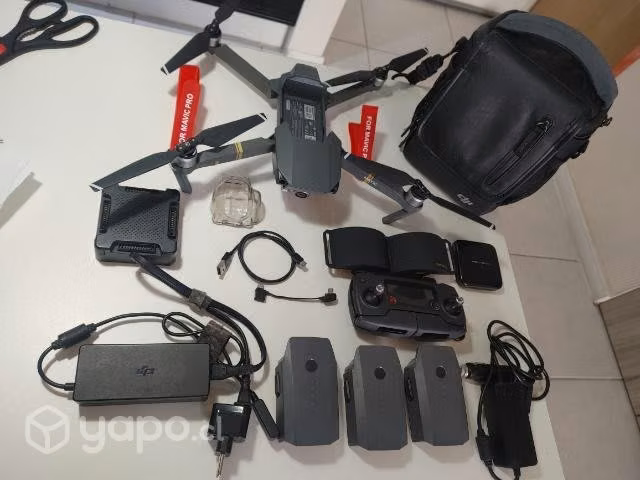 Drone DJI Mavic Pro 4k Fly More Combo Impecable - Imagen 6