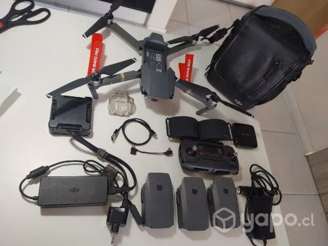 Drone DJI Mavic Pro 4k Fly More Combo Impecable
