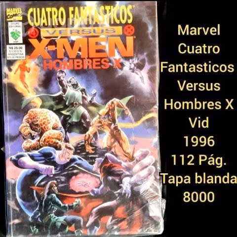 VID Marvel 4 Fantasticos Versus X Men