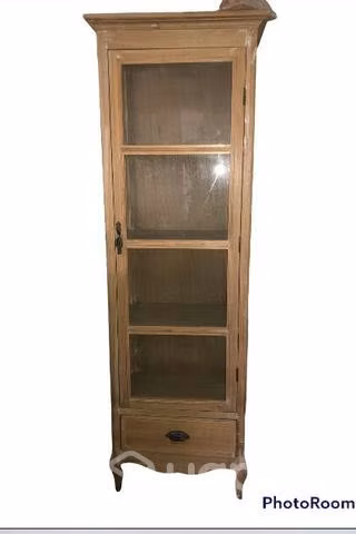 Mueble vitrina madera - Imagen 1
