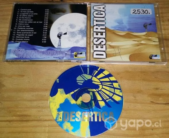 Desértica - Desértica "2001" 16 Canciones Excelent