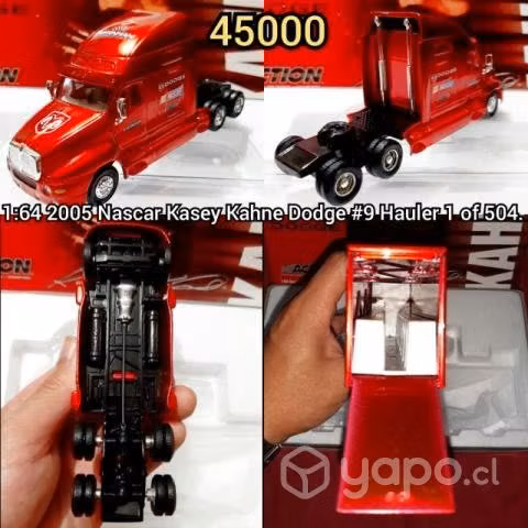 1:64 2005 Nascar Kasey Kane Dodge #9 Hauler