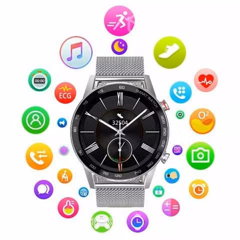 Smartwatch Fit pro Plateado