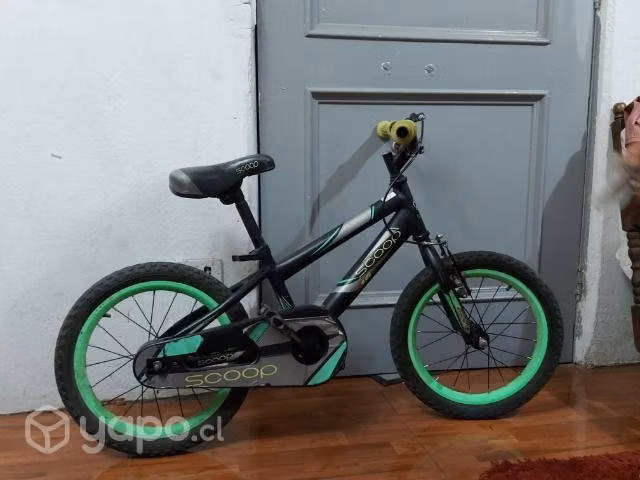 Bicicleta para niño verde - Imagen 3