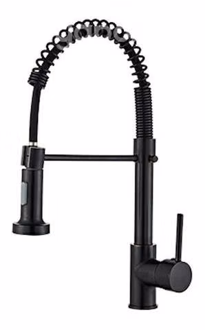 Grifo De Cocina Con Pulverizador De Acero