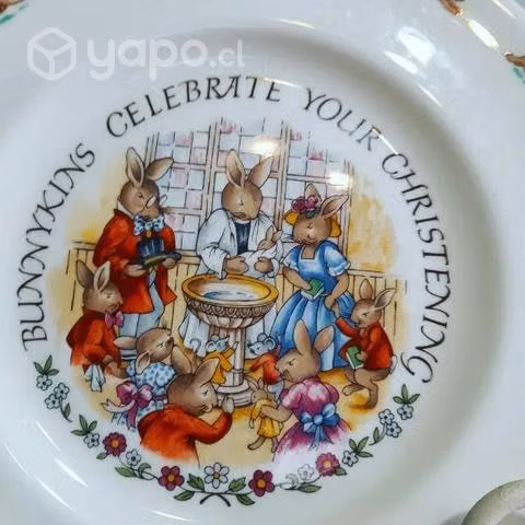 PLATO DE COLECCIÓN. Tierno plato FAMILIAR - Imagen 3
