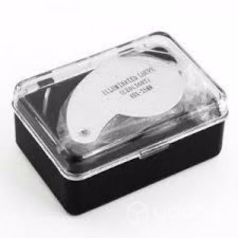 Microscopio Lupa Con Aumento De 40x-25mm Geologos,