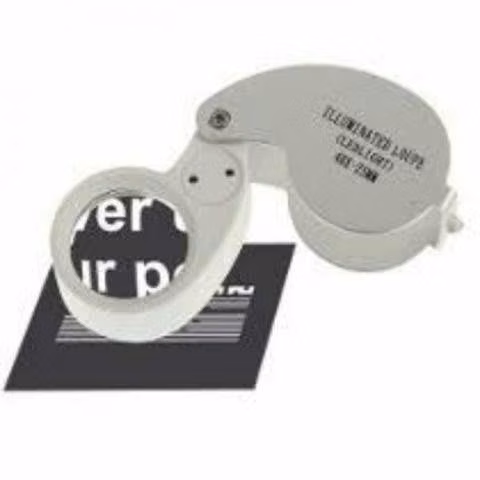 Microscopio Lupa Con Aumento De 40x-25mm Geologos,