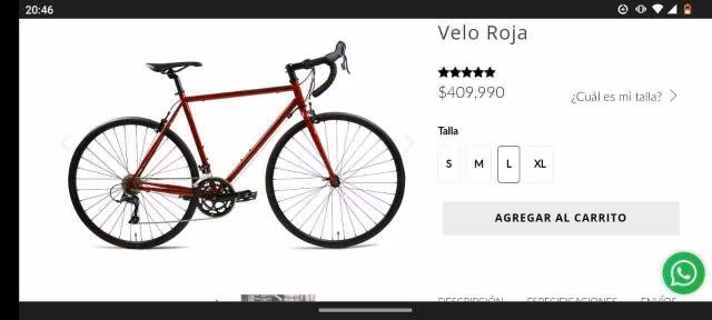 Bicicleta Ruta P3 Velo - Imagen 2