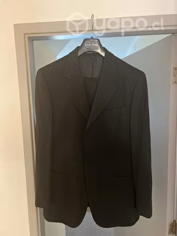 Terno Negro Johnson El dorado, Talla 48