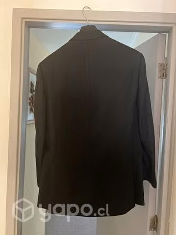 Terno Negro Johnson El dorado, Talla 48