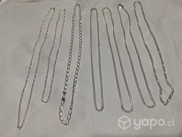 Lote cadenas ley 925 - Imagen 2