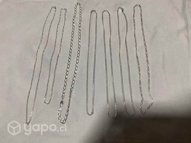 Lote cadenas ley 925
