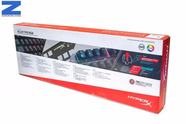 Teclado mecanico 100% hyperx alloy fps rgb kailh - Imagen 2