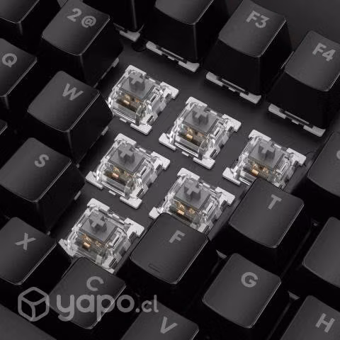 Teclado mecanico 100% hyperx alloy fps rgb kailh - Imagen 5