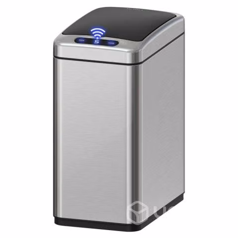 Basurero Con Sensor Rectangular 8L STOCK INMEDIATO - Imagen 2