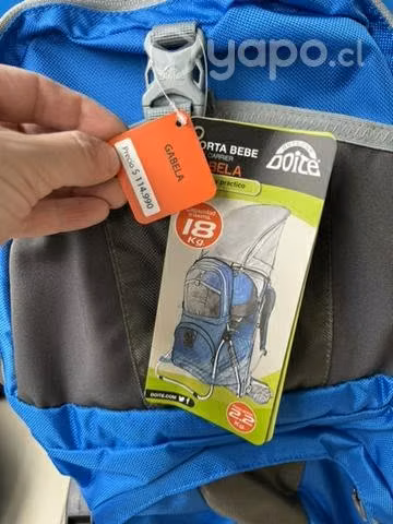 Mochila porta bebé Doite