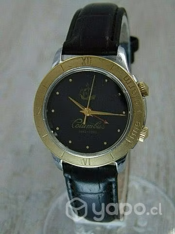 Antiguo Reloj Poljot Columbus M2 Cuerda Con Alarma