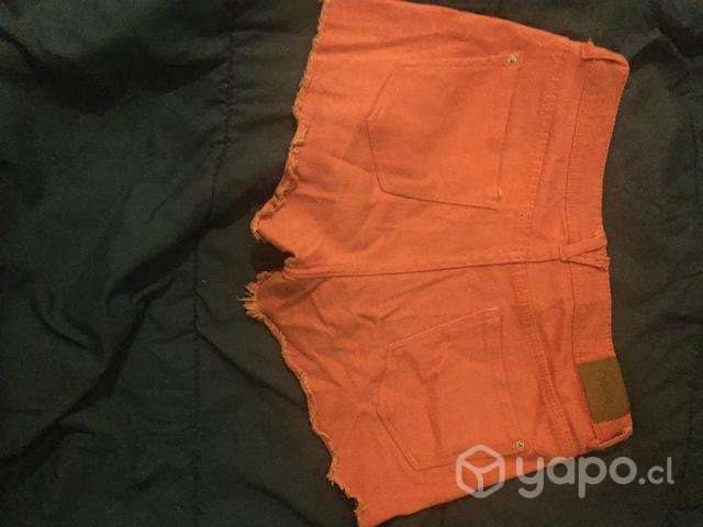 Shorts naranjo - Imagen 3