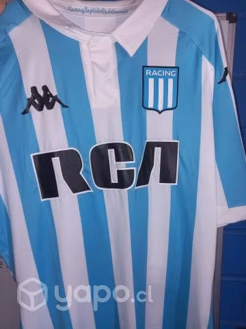 Camiseta racing avellaneda
