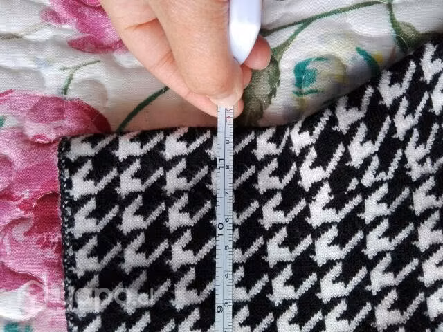 Minifalda pata de gallo