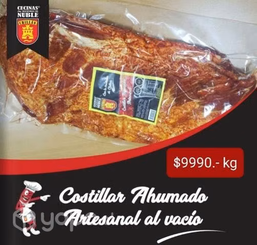 Costillar Ahumado Artesanal al vacio