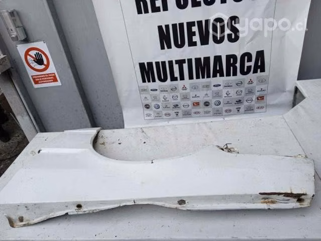 Tapabarro Izquierdo Fiat Fiorino Blanco 1995