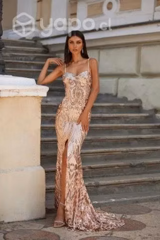 Vestido Largo Fiesta Talla 8