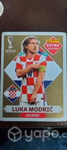 Lámina extra dorada Luka Modric