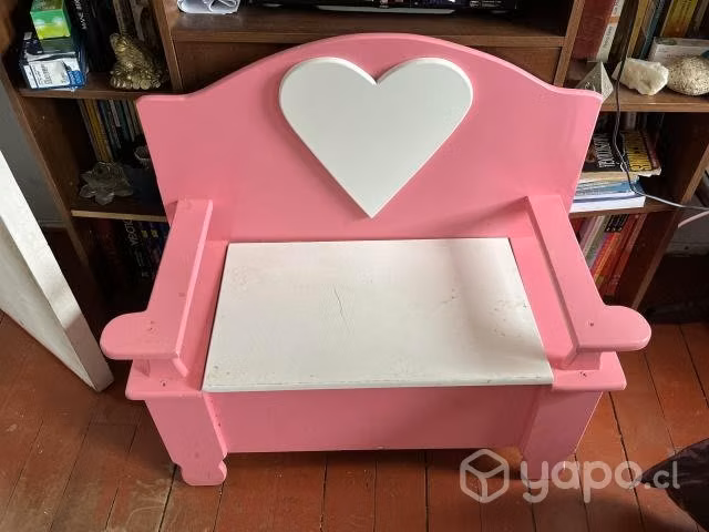 Sillón forma de corazón