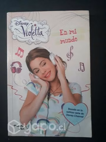 Libro Violetta en mi mundo ( Disney)