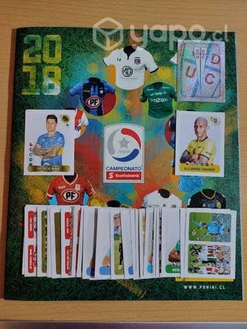 35 láminas sin repetir del álbum campeonato nacion