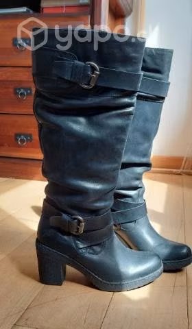 Botas cuero Pollini - Imagen 4