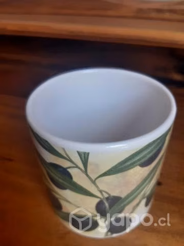 Canister de cerámica multiuso 13 cm