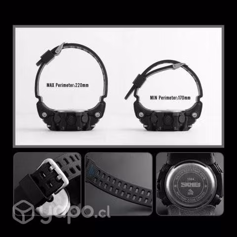 Reloj skmei negro