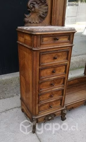 Mueble Antiguo Francés Más de 100 años