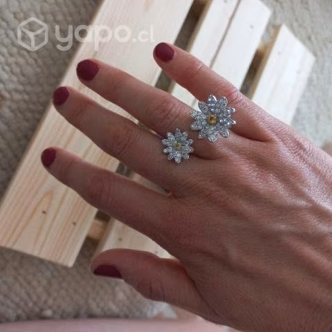 Anillo de Flor Swaroski - Imagen 2