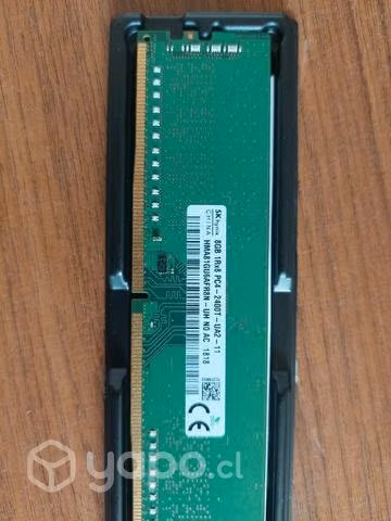 Memoria de 8 GB DDR4 para PC