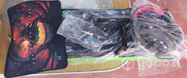 Pack gamer abierto solo para revisar, jamas usado - Imagen 2