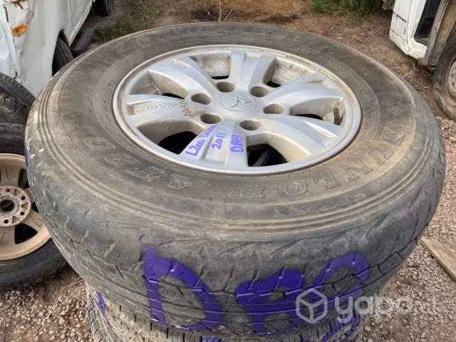 Llanta aluminio con neum 245 70 R16 (D88) L200