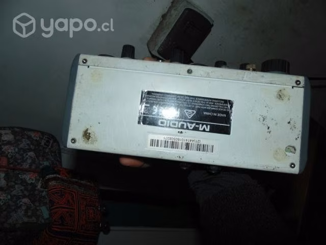 Interfaz mtrack maudio ii