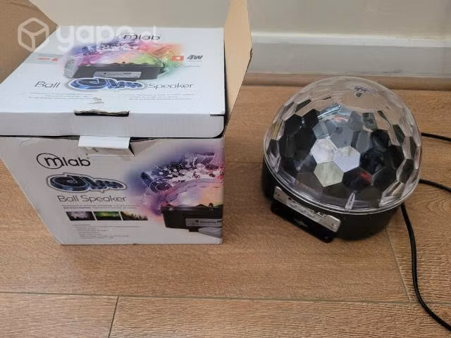 Parlante bola disco