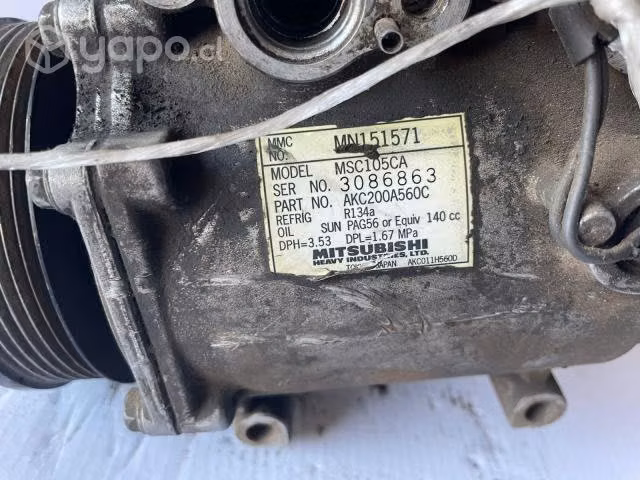 Compresor mitsubishi outlander