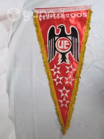 Antiguo Banderín Unión Española Campeón año 2005
