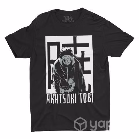 Polera Akatsuki Tobi Naruto Anime