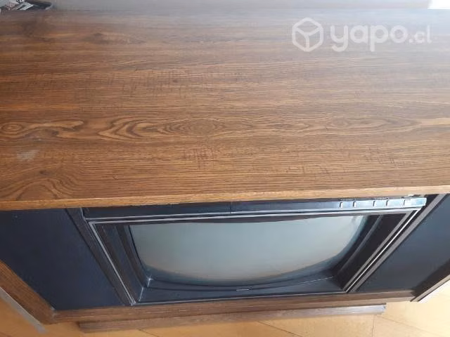 Mueble con tv grande