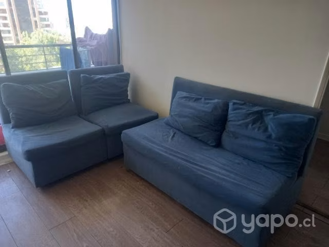 Muebles dos puestos mas dos butacas