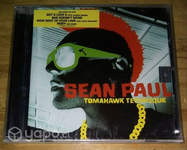 Sean Paul - Tomohawk Technique "2012" 12 Canciones
